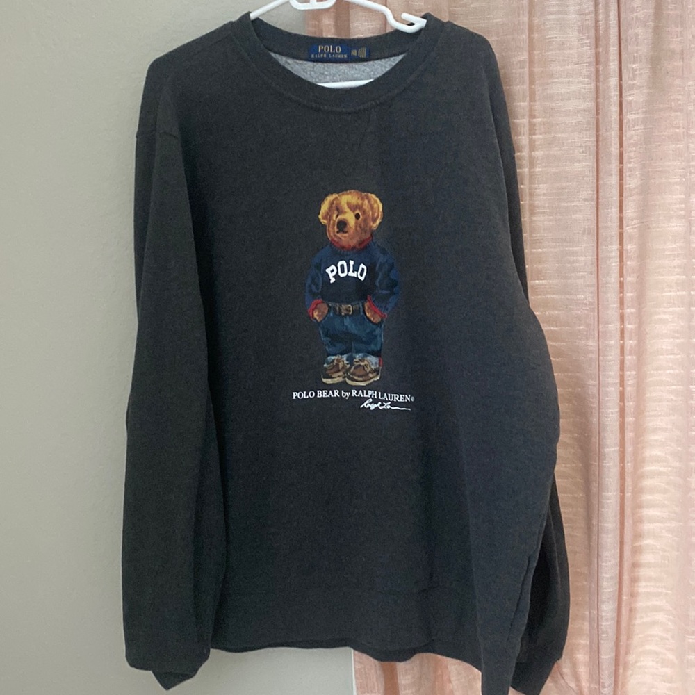 Mens Ralph polo bear sweater